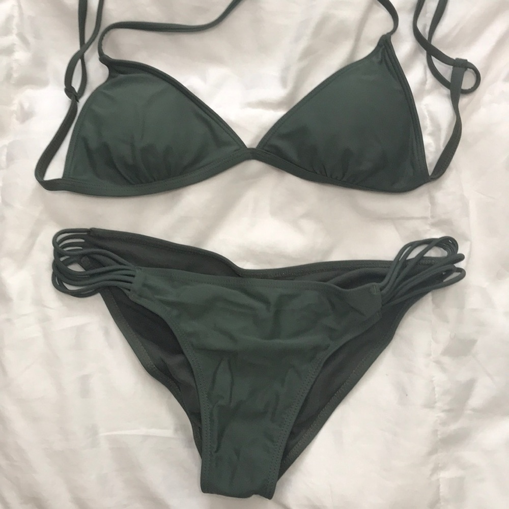 Womens bathing suit.